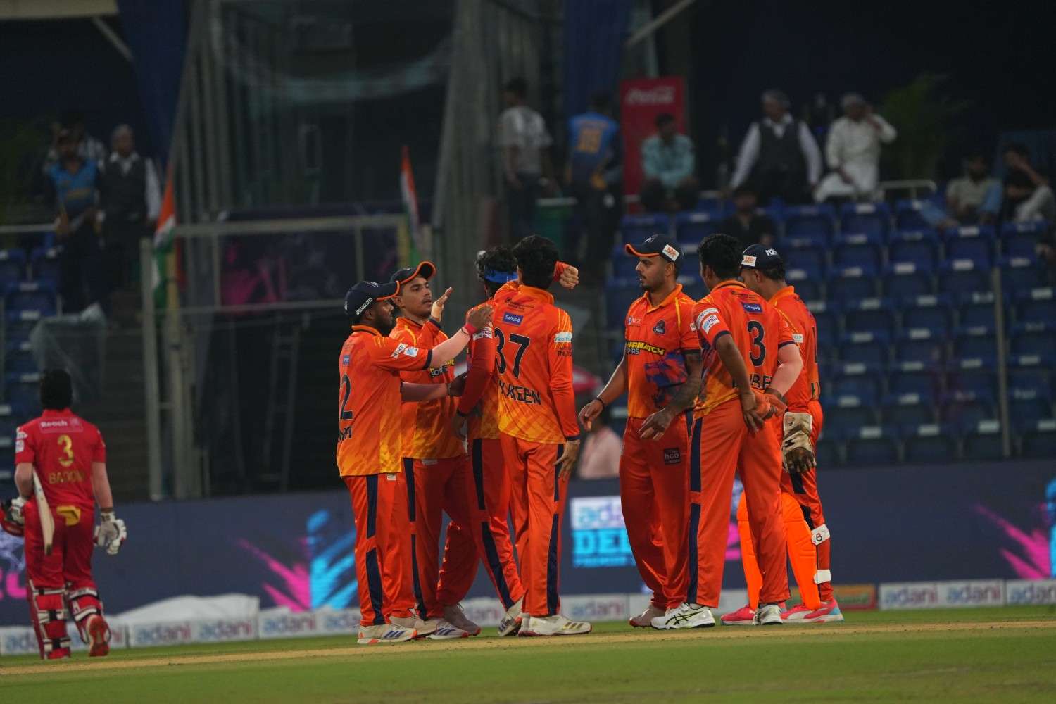 West Delhi Lions Delhi Premier League T20 2025 Match at Arun Jaitley Stadium